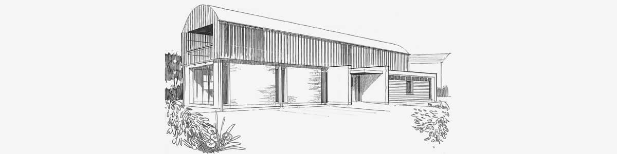 Illustration of barn conversion in Chester